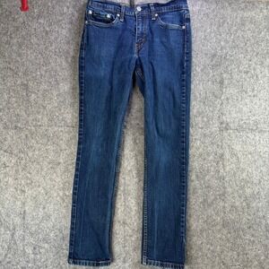 Levis 511 Jeans Mens 29x30 (Actual 29x28) Blue Straight Denim